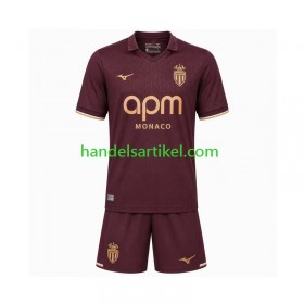 AS Monaco Kinder Auswärts Trikotsatz 2026/27 Kurzarm